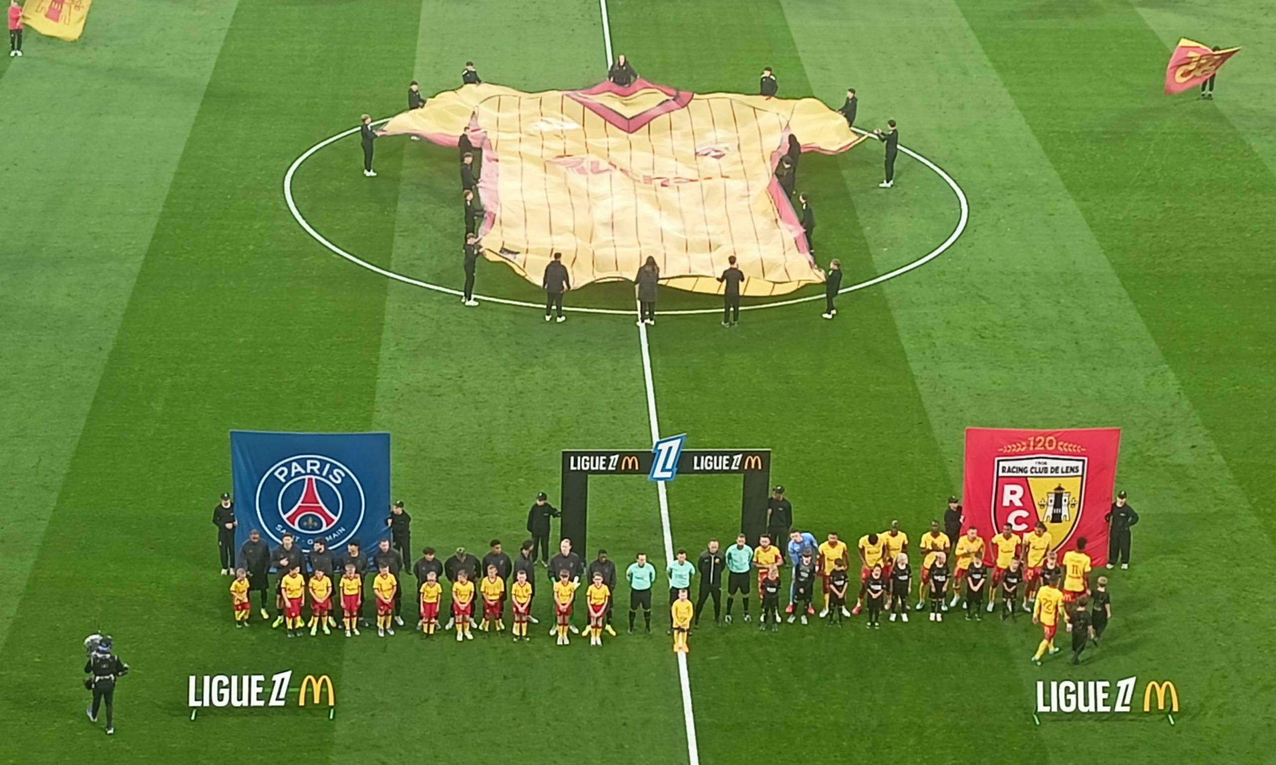RC Lens PSG : 0-2 en Ligue 1