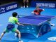 Tennis de table Flavien Coton face au Japon