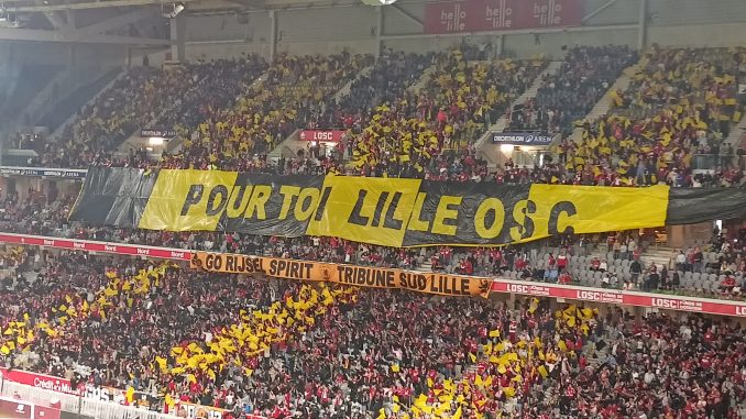 LOSC-Le Havre AC tribune nord