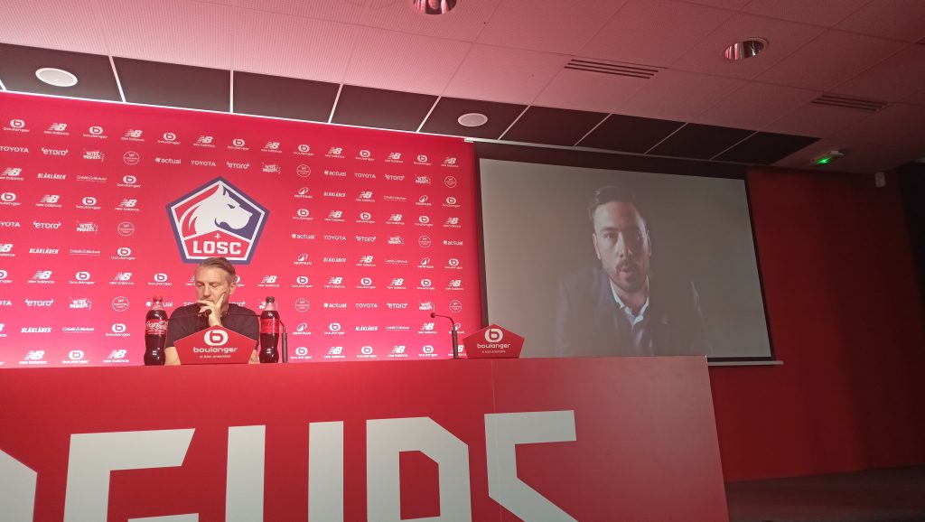 LOSC Olivier Létang et Davide Ancelotti