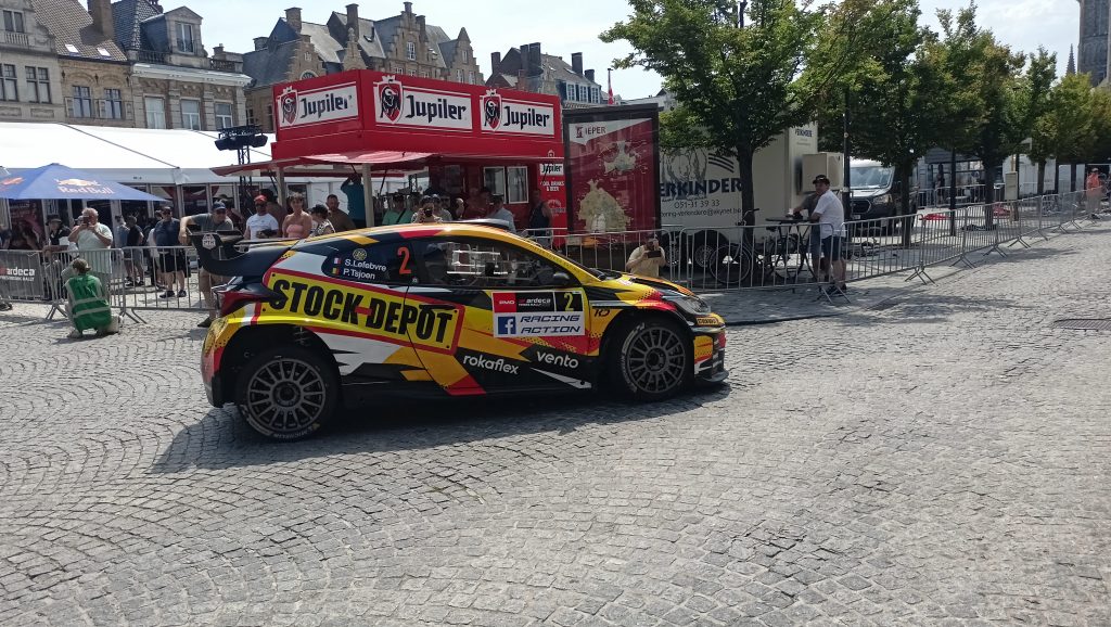 Rallye d'Ypres 2026 Stéphane Lefebvre