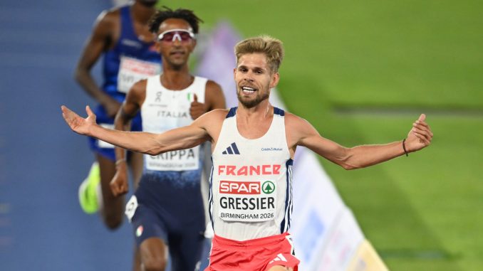 Athlétisme championnats d'Europe Jimmy Gressier