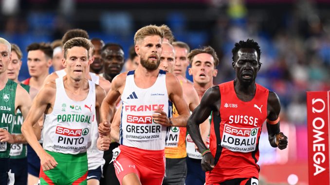 Championnats d'Europe Birmingham Jimmy Gressier