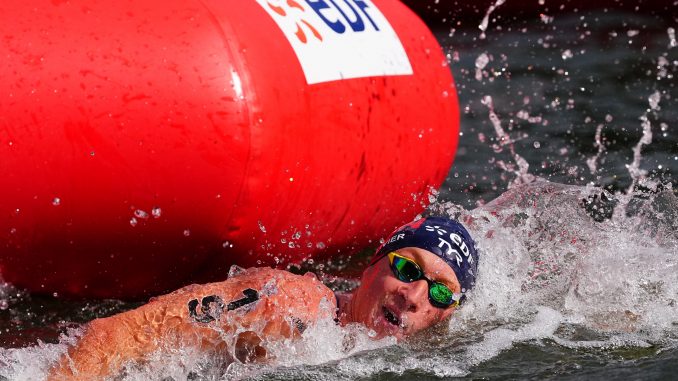 Natation Paris 2026 5km hommes Marc-Antoine Olivier