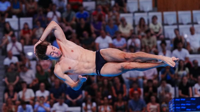 Plongeon Paris 2026 natation Jules Bouyer