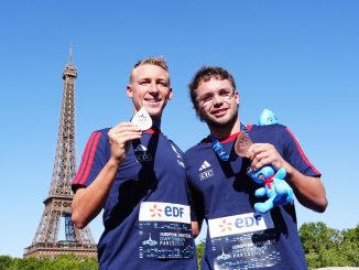 Paris 2026 Marc-Antoine Olivier et Logan Fontaine podium