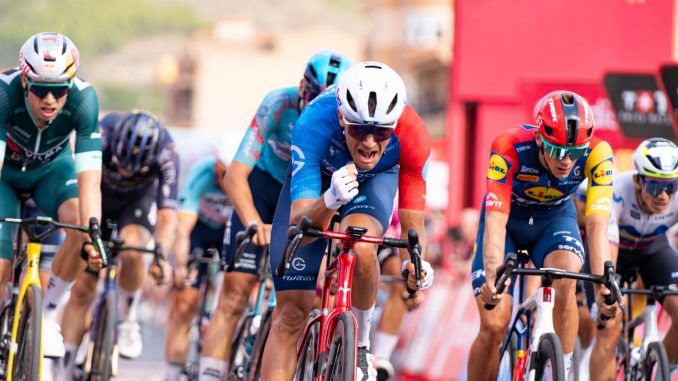 Vuelta 10è étape Bastien Tronchon
