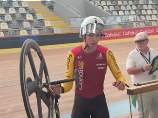 Championnats de France paracyclisme sur piste à Roubaix Arthur Bauchet