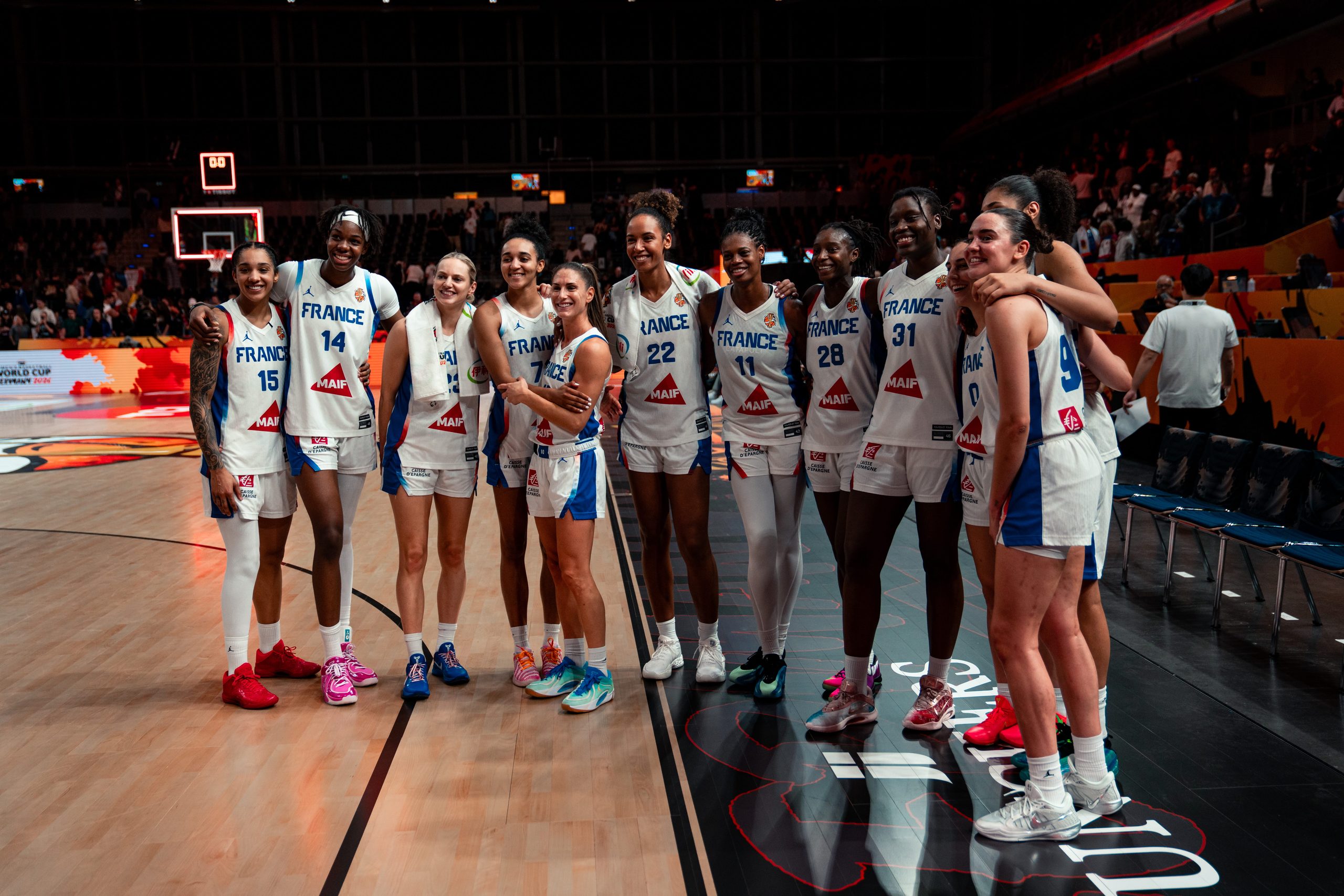 Basket Coupe du Monde féminine équipe de France