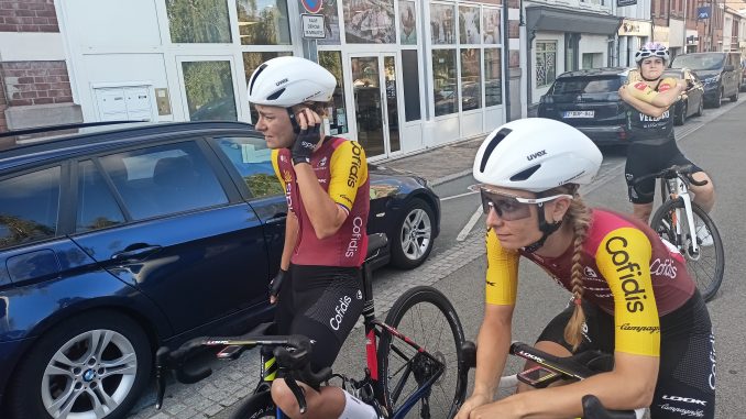 Cyclisme: entretien Victoire Berteau à Orchies