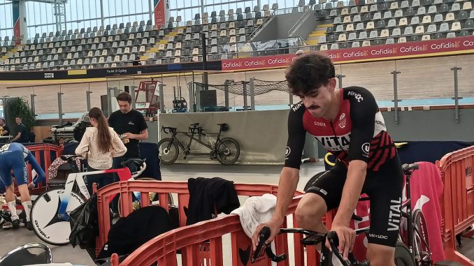 Paracyclisme championnats de France à Roubaix Antoine Léauté