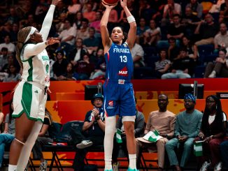Basket Coupe du monde féminine Janelle Salaun équipe de France