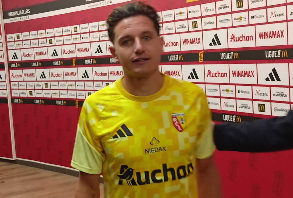 Football RC Lens-Lorient Florian Thauvin