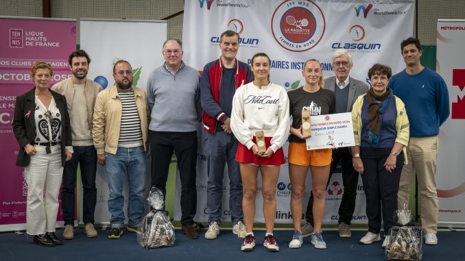 Raquette de Villeneuve d'Ascq projet tournoi