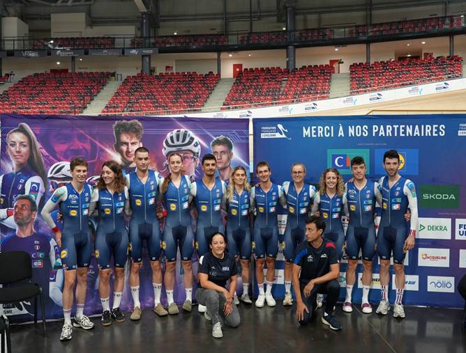 Mondiaux piste 2026 équipe de France