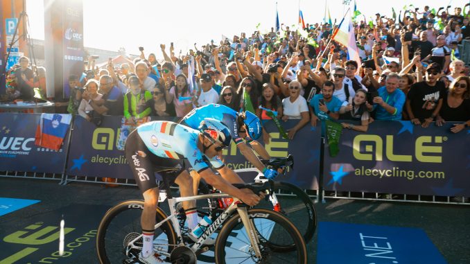Championnats d'Europe de cyclisme Hommes Evenepoel et Ciccone