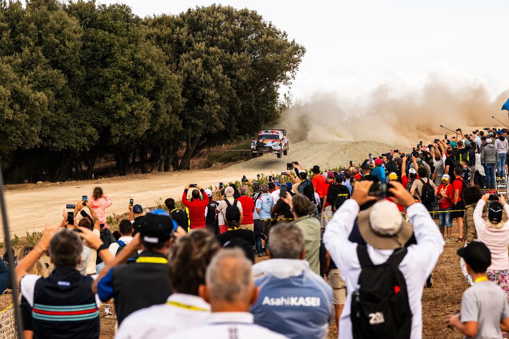 WRC Rallye de Sardaigne Adrien Fourmaux