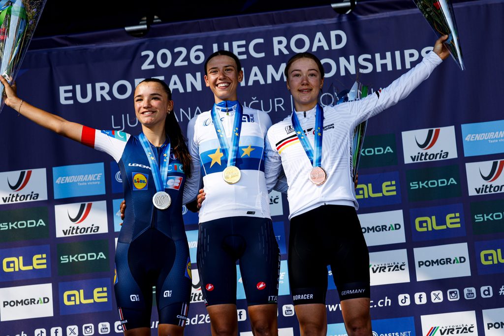 Championnats d'Europe cyclisme 2026. Juniors Filles. Morgane Lestrade